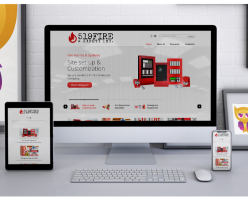 519 Fire Client Website